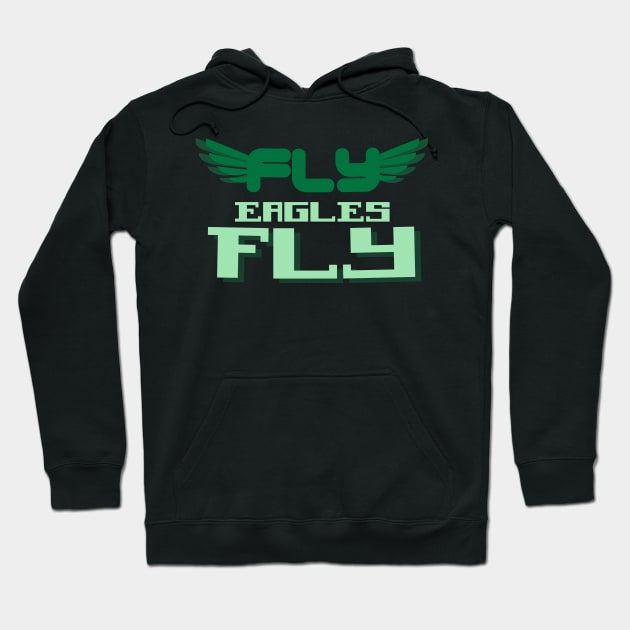 Fly eagles Fly -Philly Hoodie by Whisky1111
